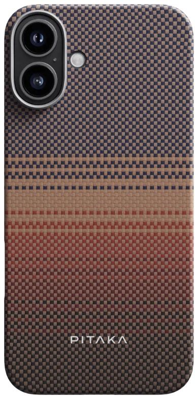 Pitaka Tactile Woven Case Sunset for iPhone 16